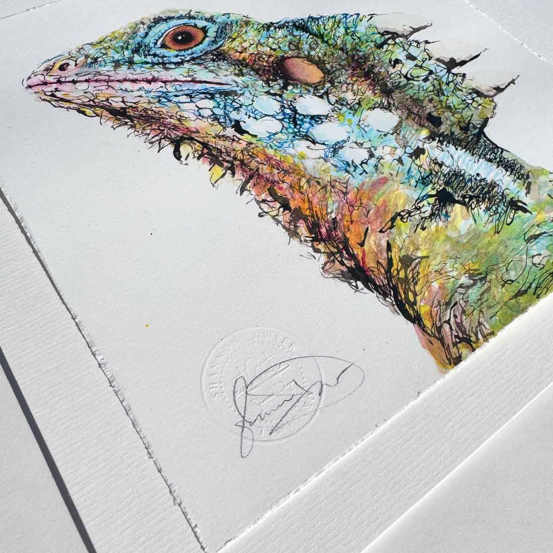 SOLD - 'Masquerade', Boyd's Forest Dragon