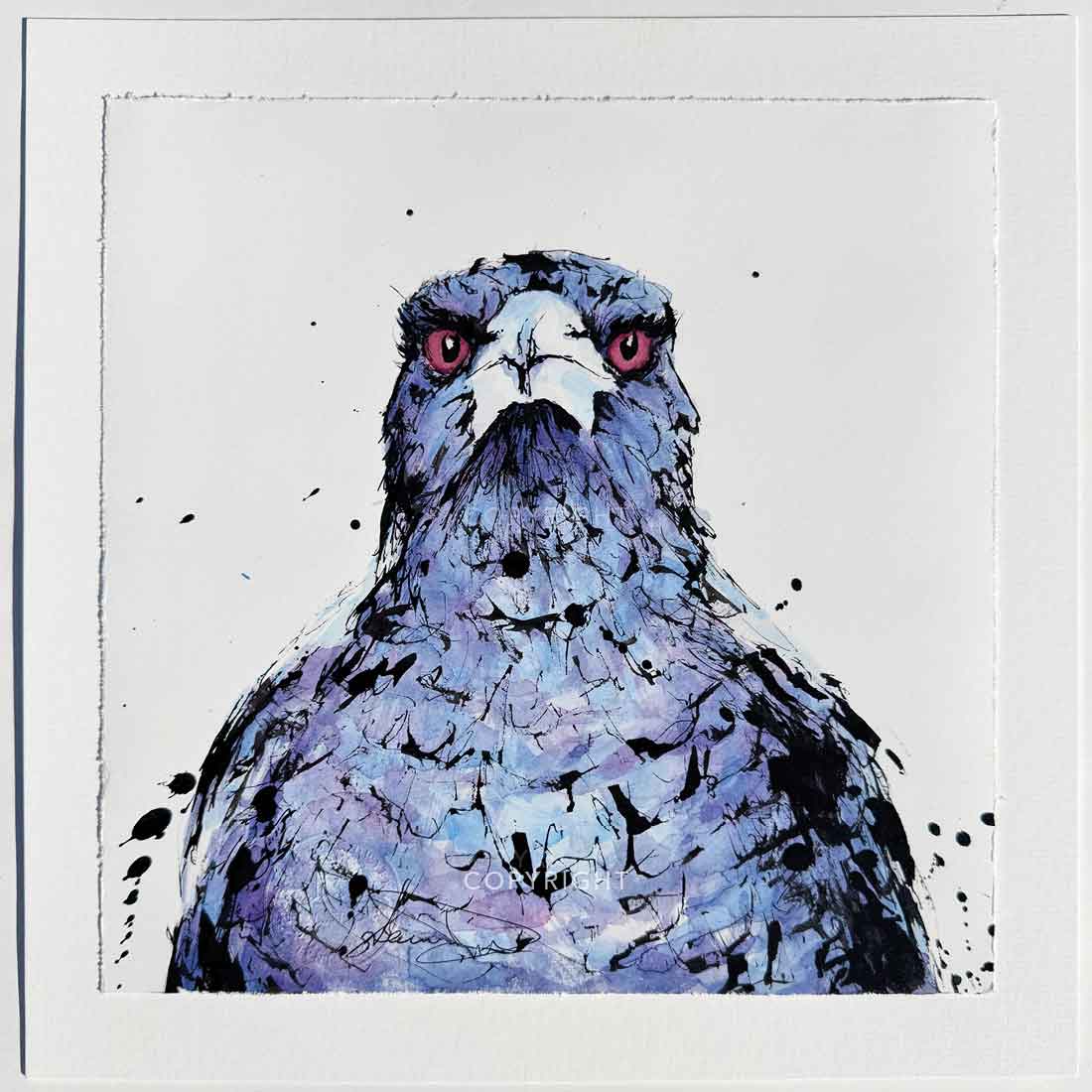 SOLD! 'BIG BOI', Australian Magpie - original artwork