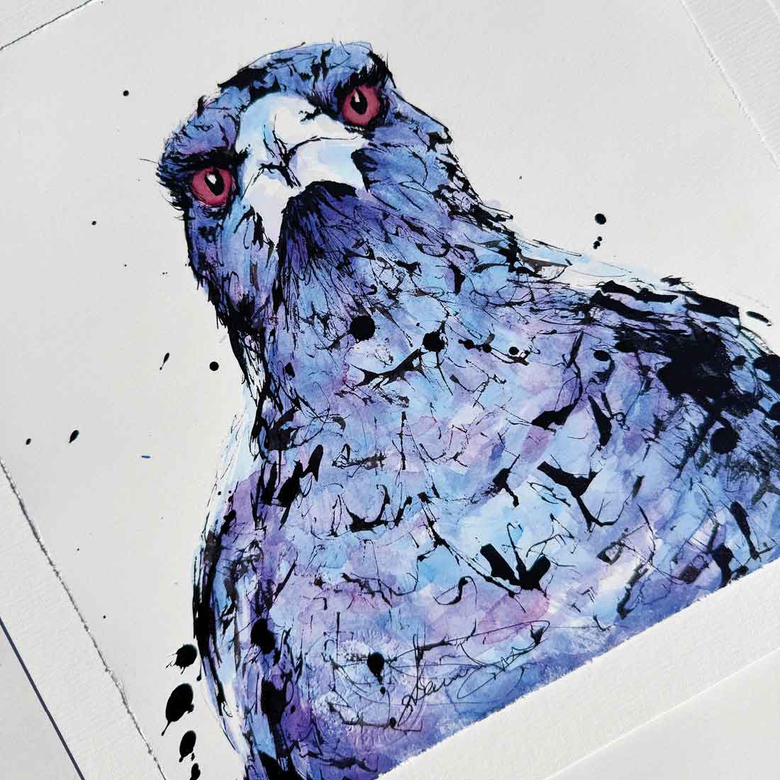 SOLD! 'BIG BOI', Australian Magpie - original artwork