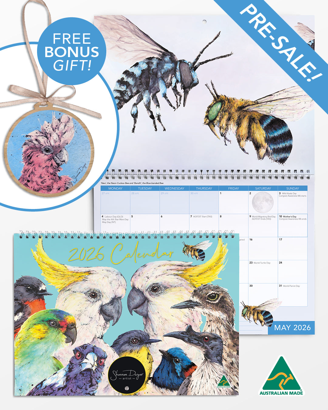 2026 Calendar - PRE-SALE! + BONUS GIFT!*