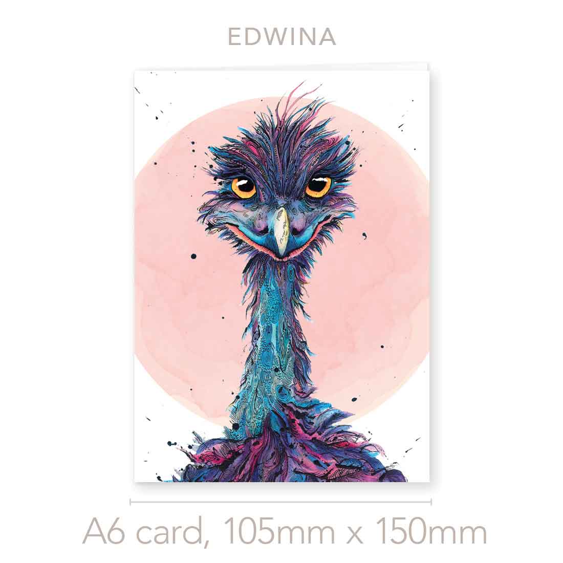 'Edwina', the Emu