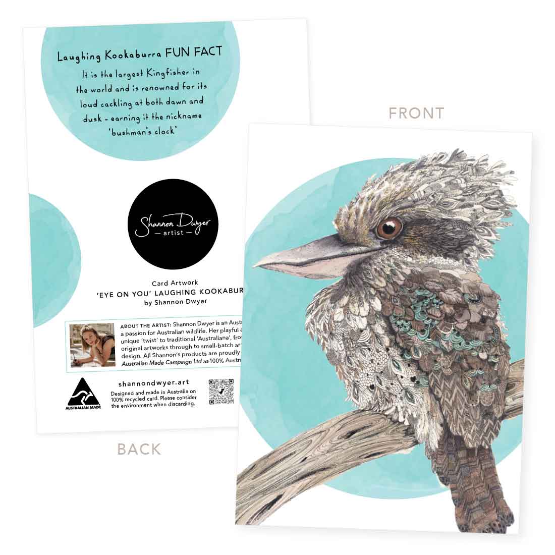 'Eye on You', the Laughing Kookaburra