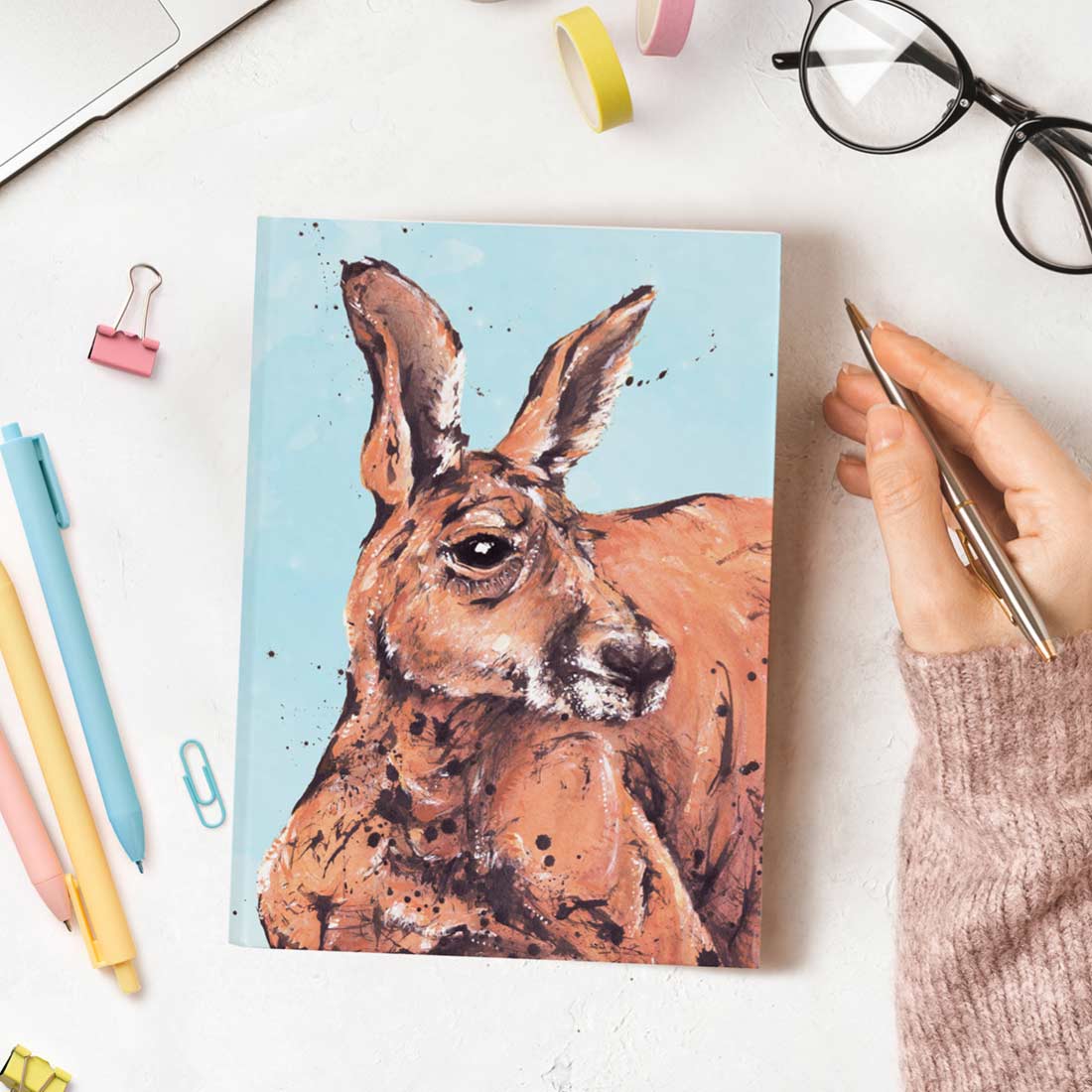 'Big Red' the 'Roo' Notebook