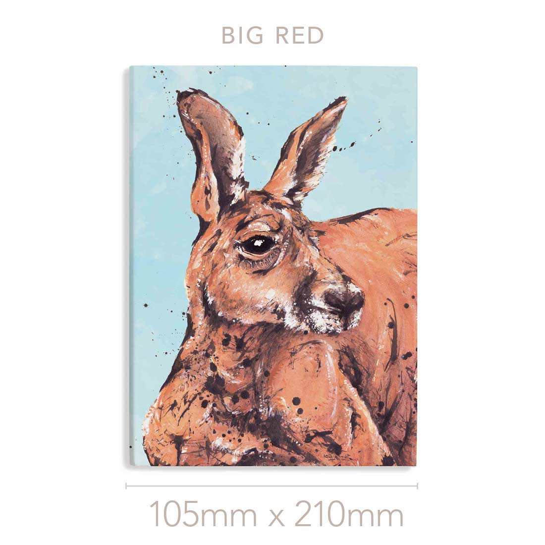 'Big Red' the 'Roo' Notebook