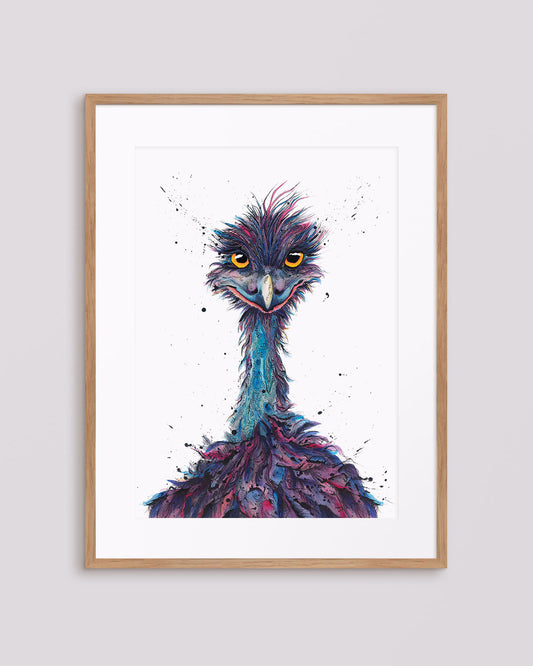 ‘Edwina’ the Emu