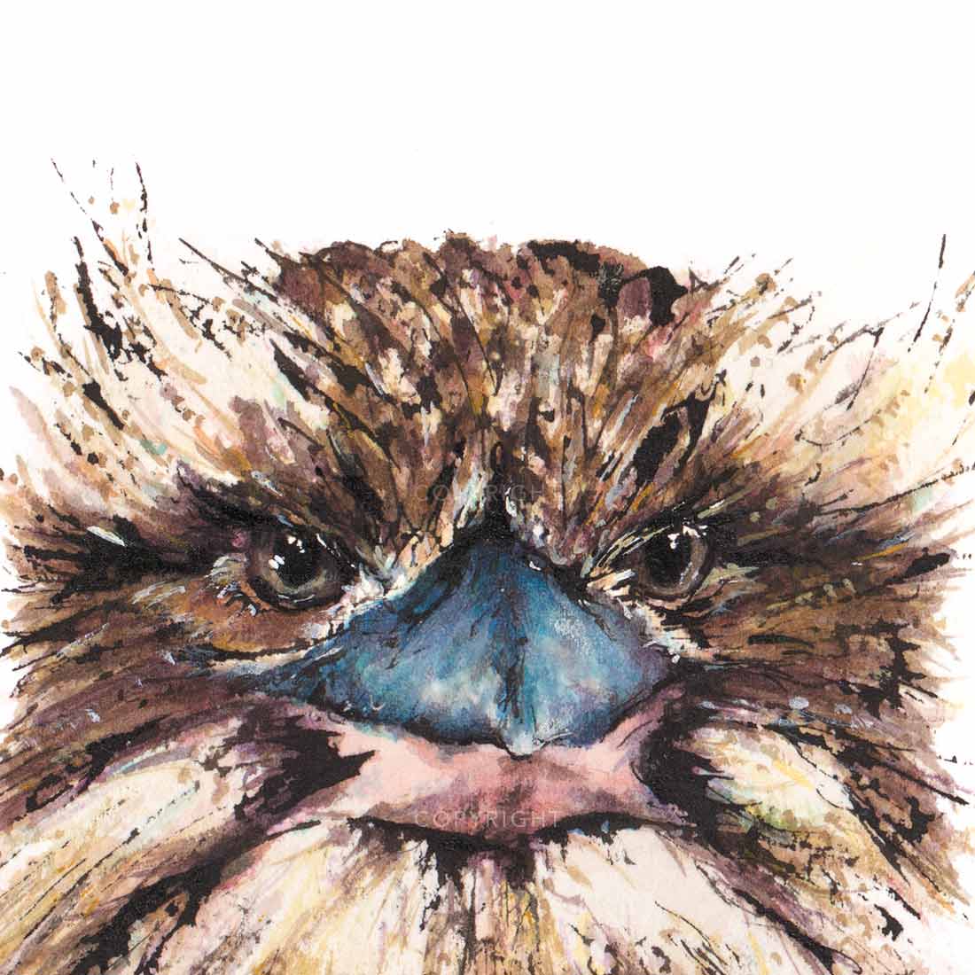 SOLD – 'Krank', the Kookaburra