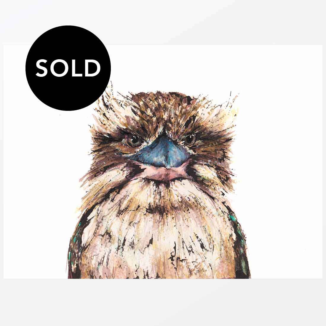 SOLD – 'Krank', the Kookaburra