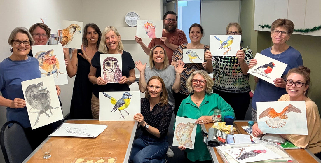 Leichhardt Wildlife Drawing Class with Shannon Dwyer
