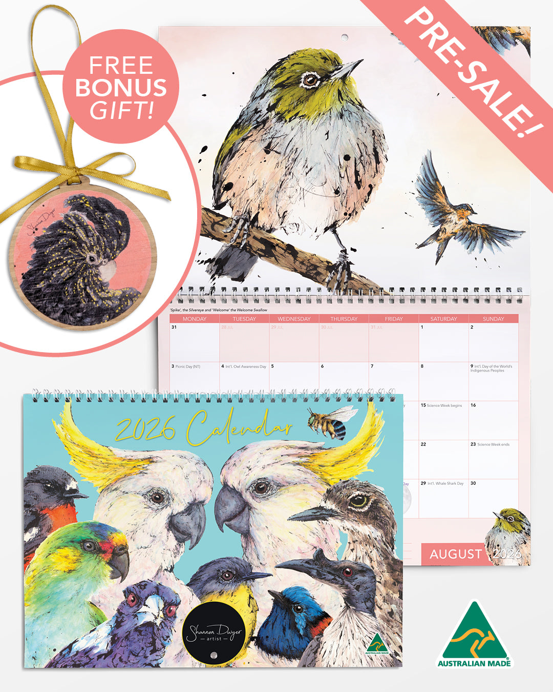 2026 Calendar - PRE-SALE! + BONUS GIFT!*