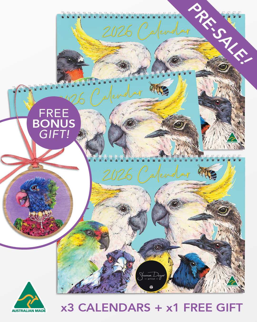 2026 Calendar - PRE-SALE! + BONUS GIFT!*