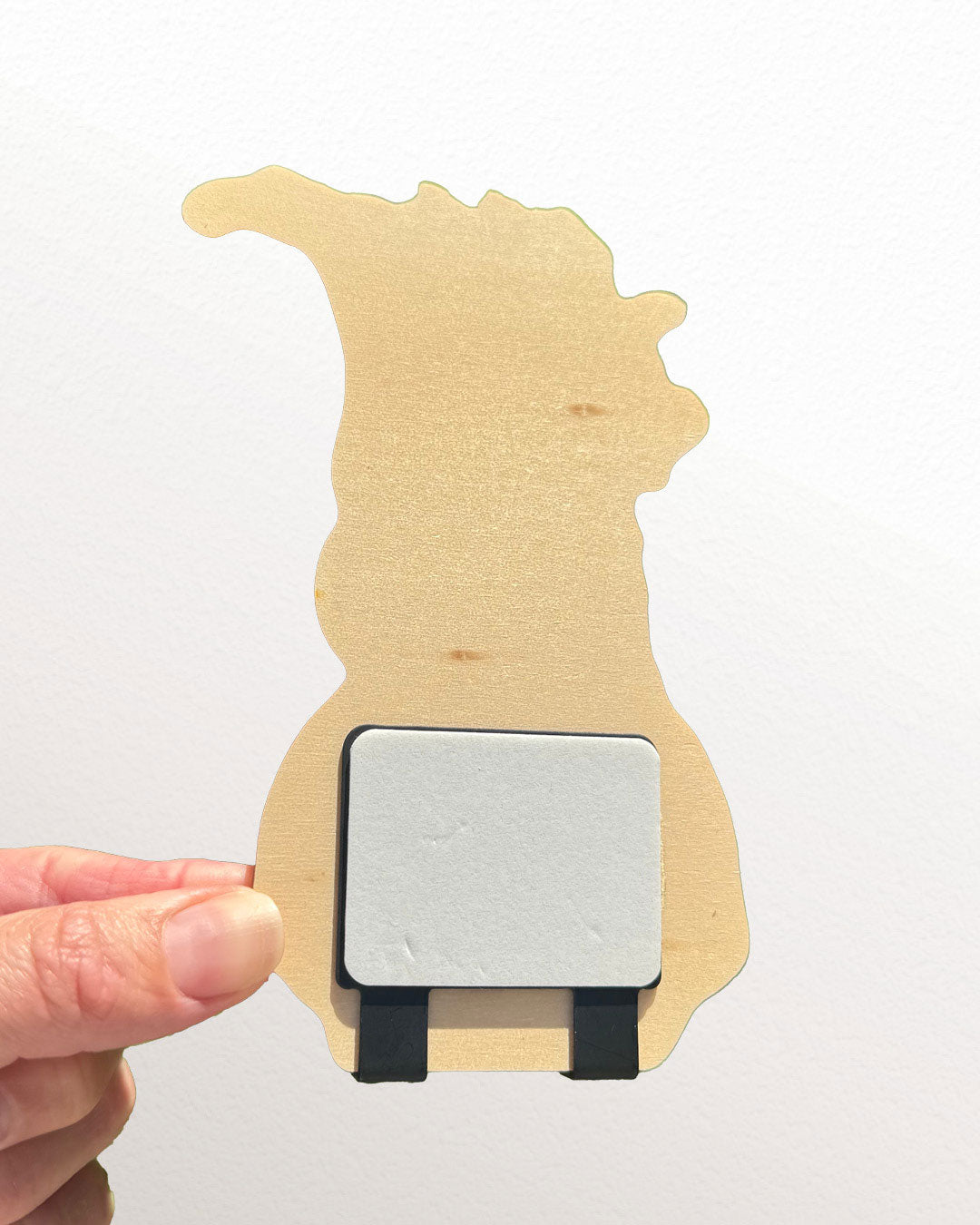 'Chappy' Sulphur-crested Cockatoo | Wooden Wildlife Key Hook | Australian Bird Wall Art (Copy)