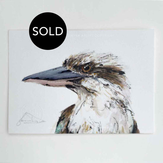 SOLD - 'IN THE ZONE', the Kookaburra