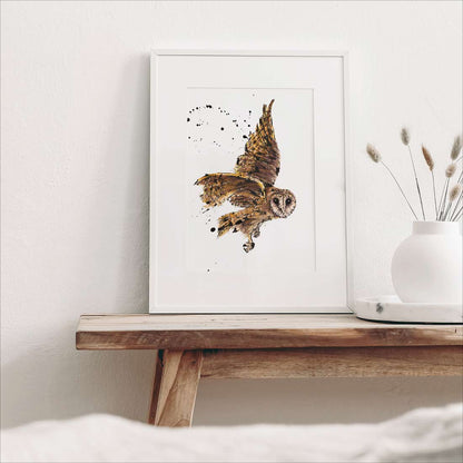 SOLD – 'Mask!', the Tasmanian Masked Owl