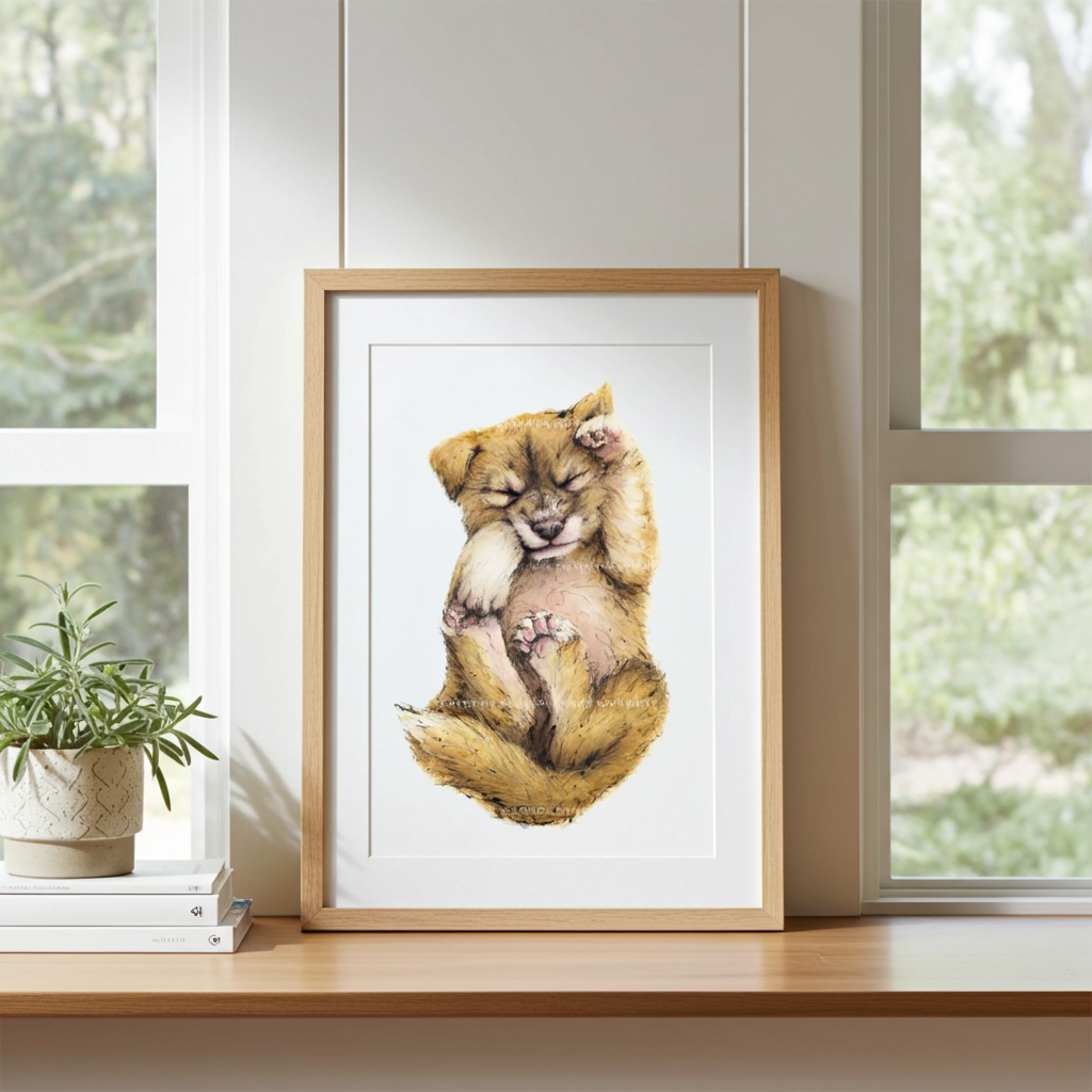 'DAYDREAMER' Dingo Fine Art Print