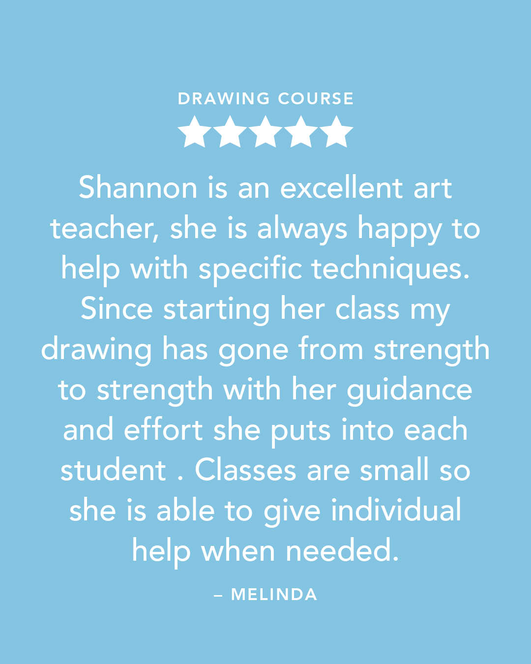 Afternoon Wildlife Drawing Courses