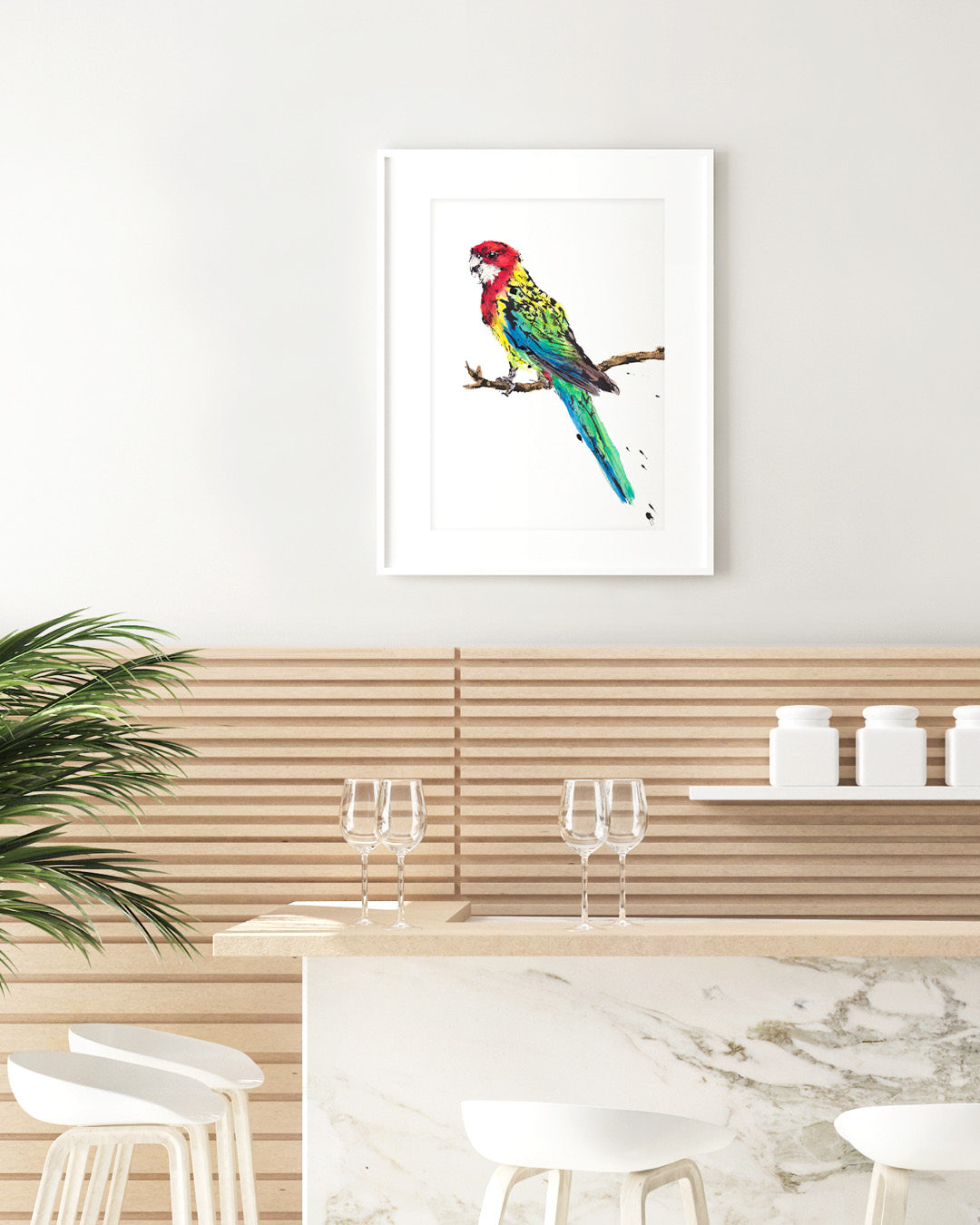 'Rosie' the Eastern Rosella | Fine Art Print | Australian Wildlife Art