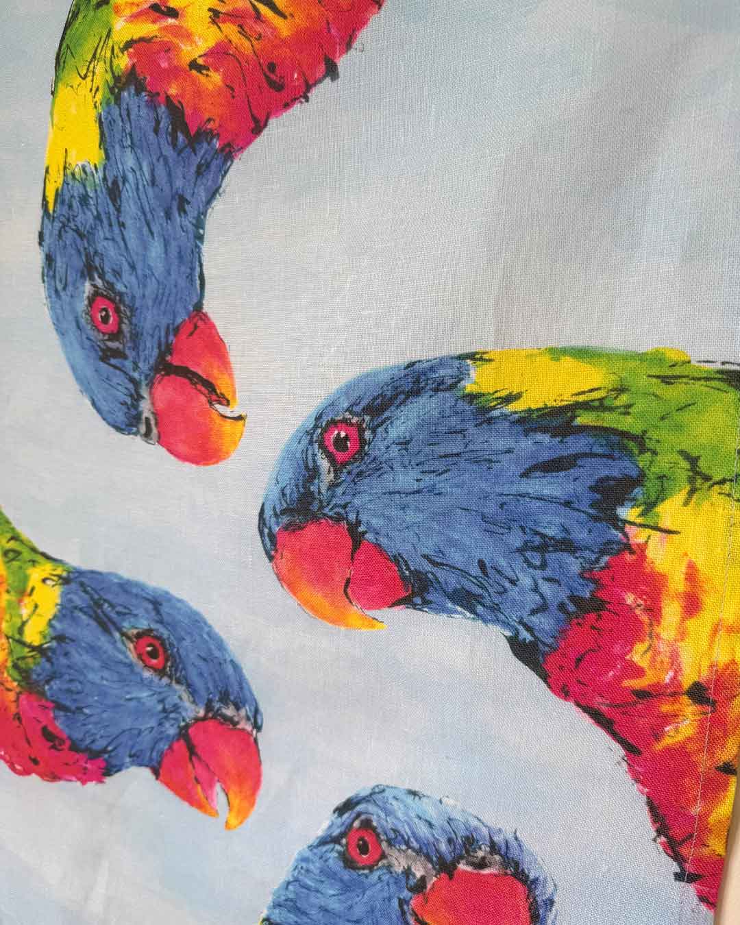 'Rainbow Brights' Tea Towel